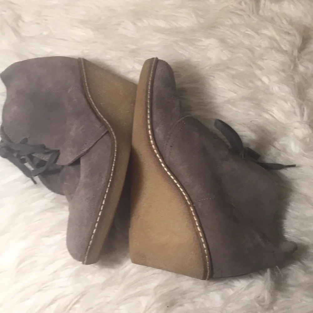 J crew macallister suede wedges